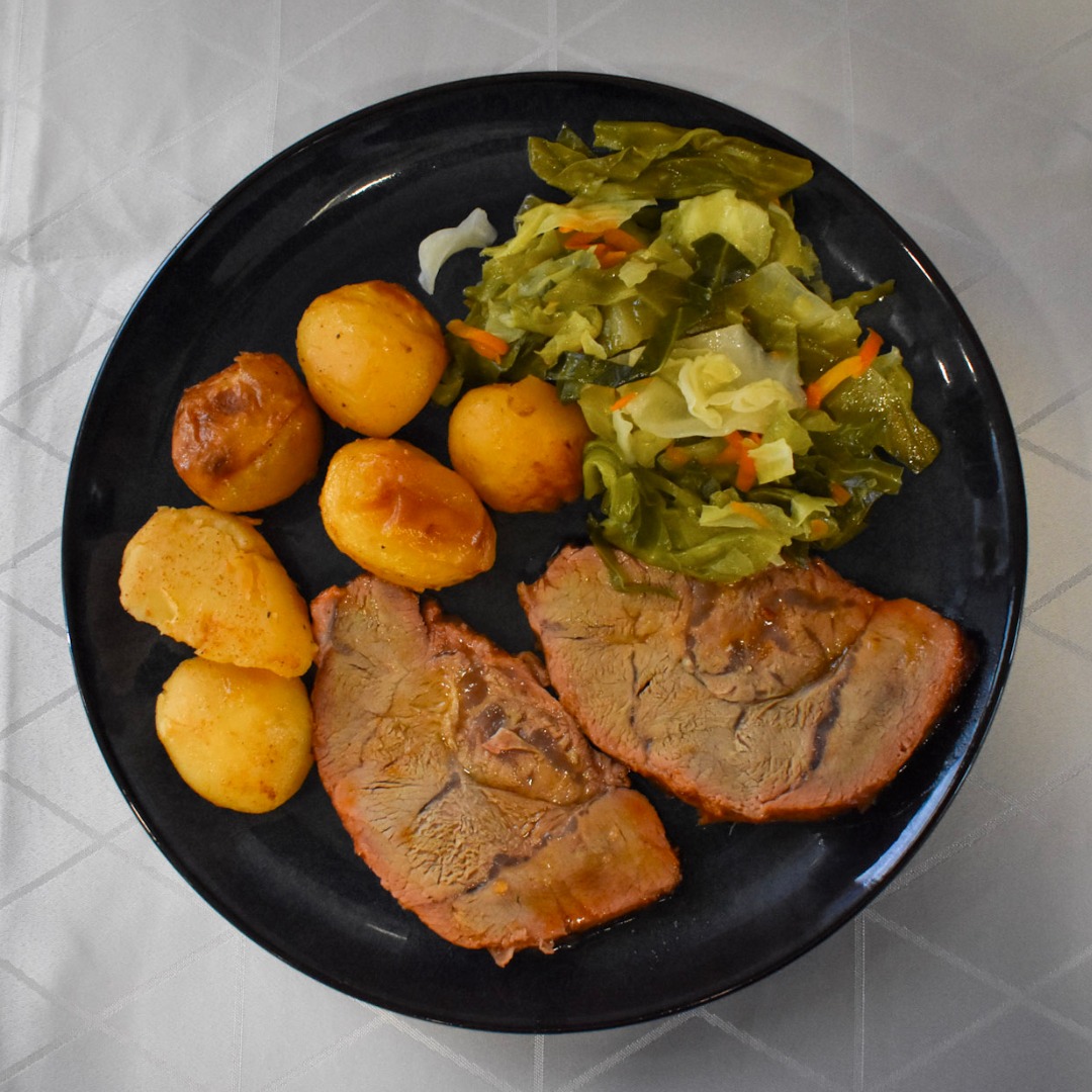 Vitela assada no Forno